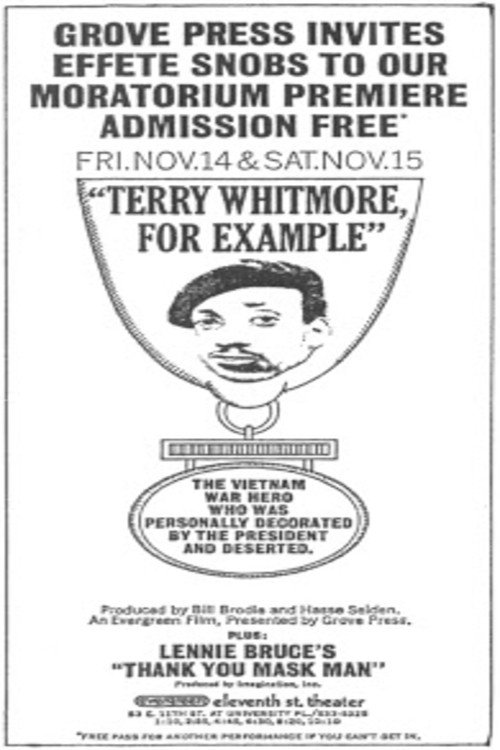 Terry Whitmore, for Example Poster