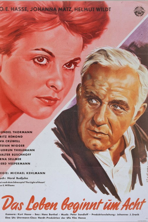 Das Leben beginnt um acht Poster