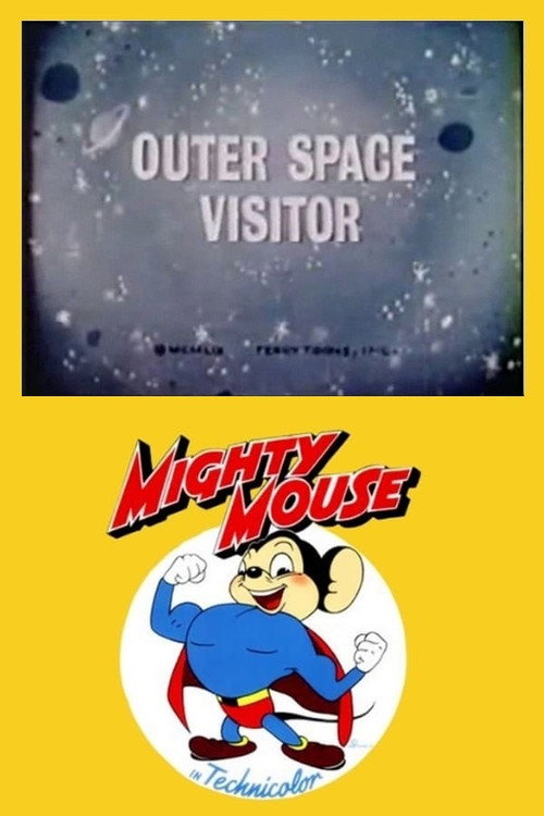 Outer Space Visitor Poster
