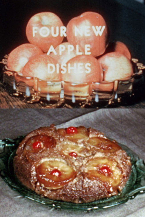Four New Apple Dishes Poster