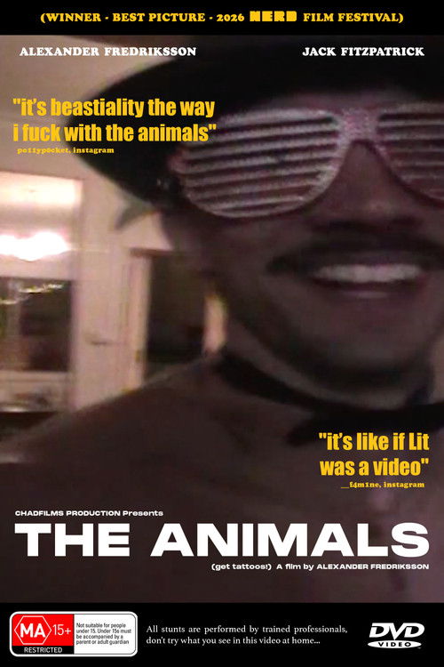THE ANIMALS GET TATTOOS Poster