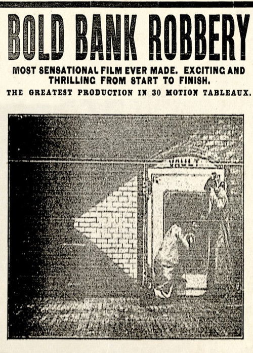 Bold Bank Robbery Poster