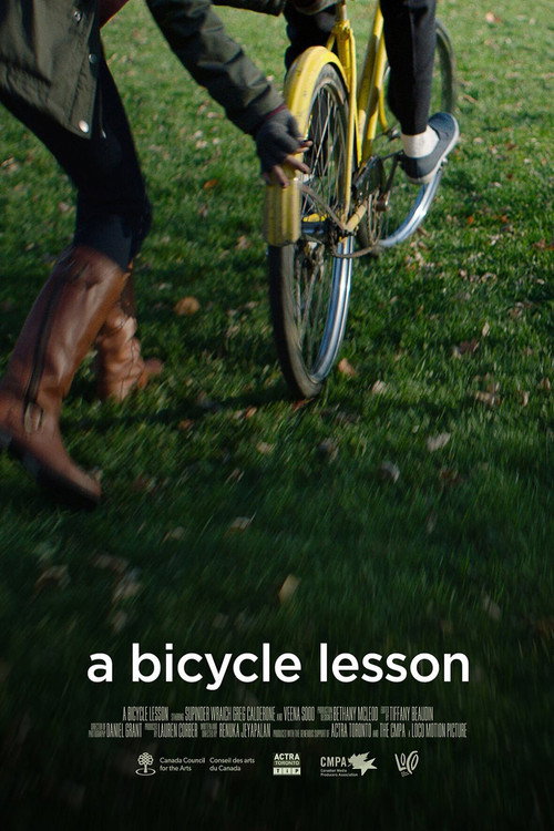 A Bicycle Lesson Poster
