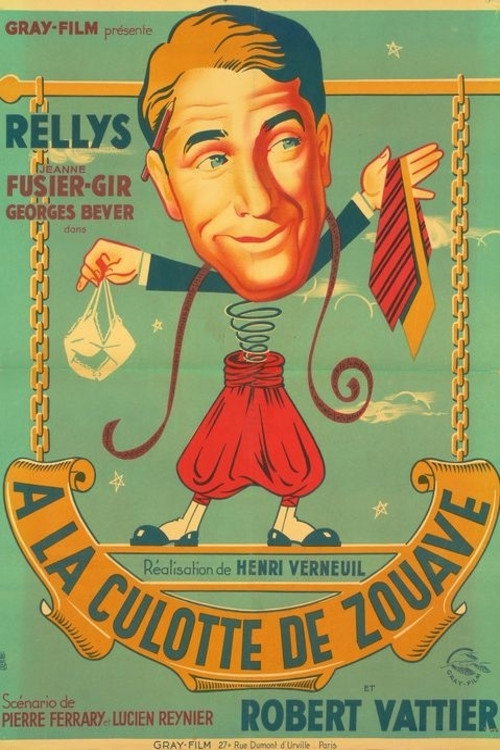À la culotte de zouave Poster