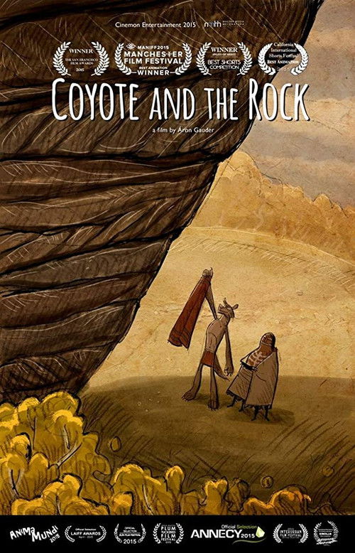 Coyote and the Rock Poster