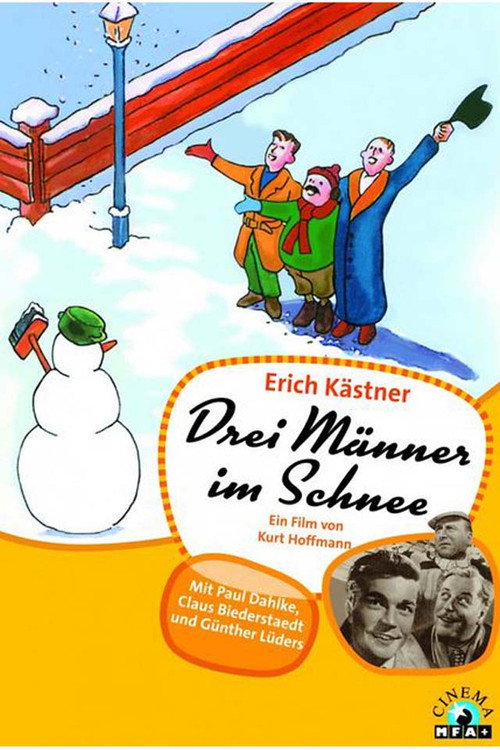 Three Men in the Snow Poster