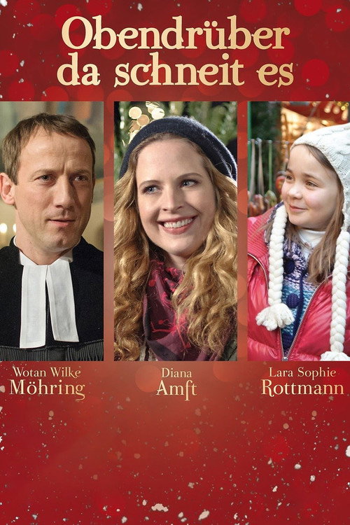 Obendrüber, da schneit es Poster