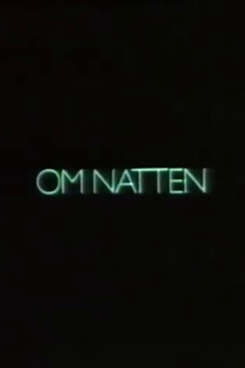 Om natten Poster