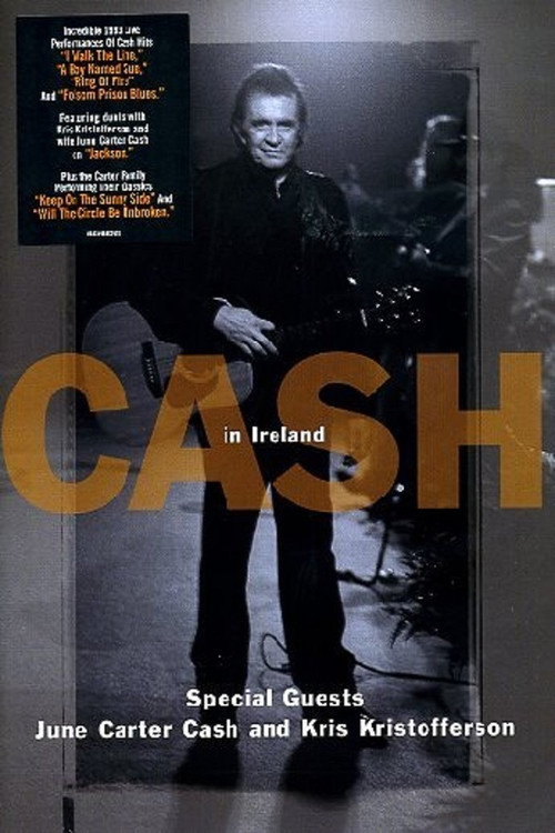 Johnny Cash - Live In Ireland Poster