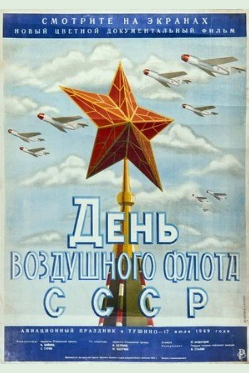 USSR Air Fleet Day Poster