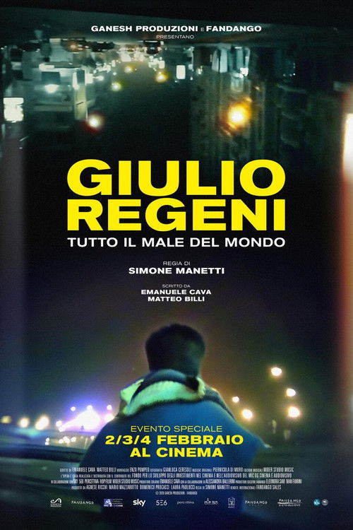 Giulio Regeni - Tutto il male del mondo Poster