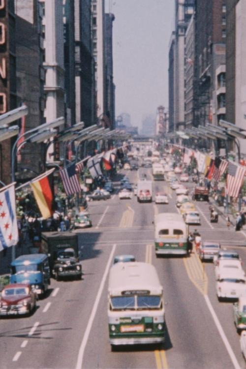 Camera on Chicago Poster