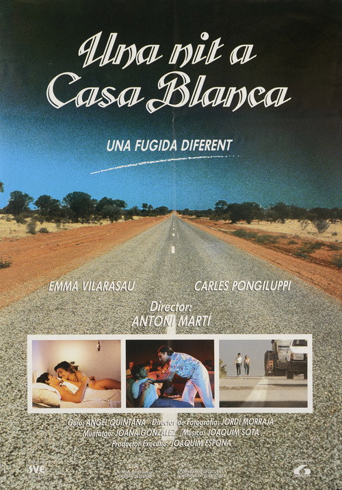 Una nit a Casa Blanca Poster