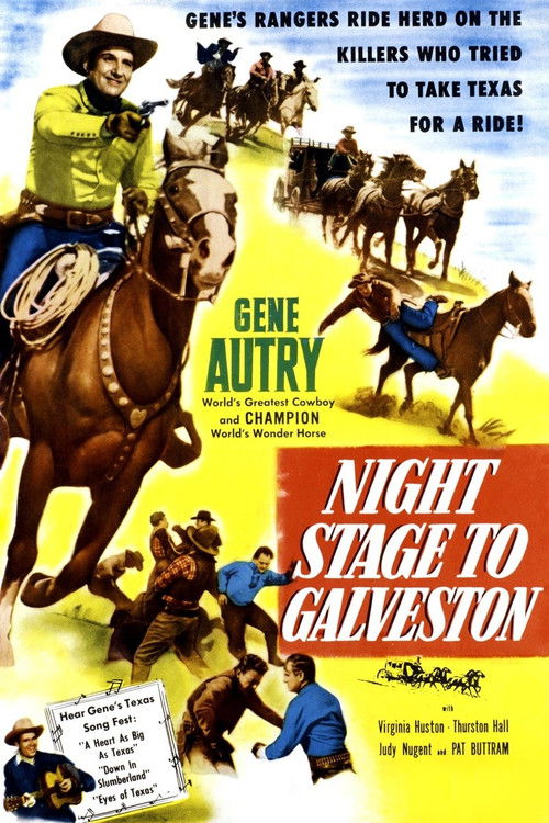 Night Stage to Galveston Poster