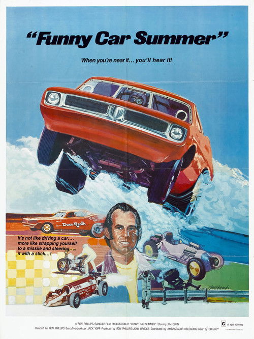 Funny Car Summer Poster