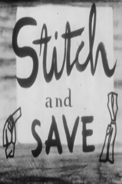 Stitch and Save Poster