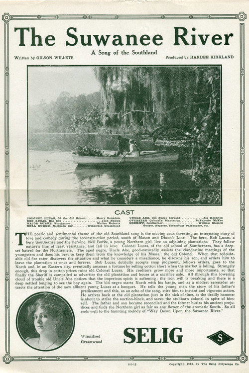 The Suwanee River Poster
