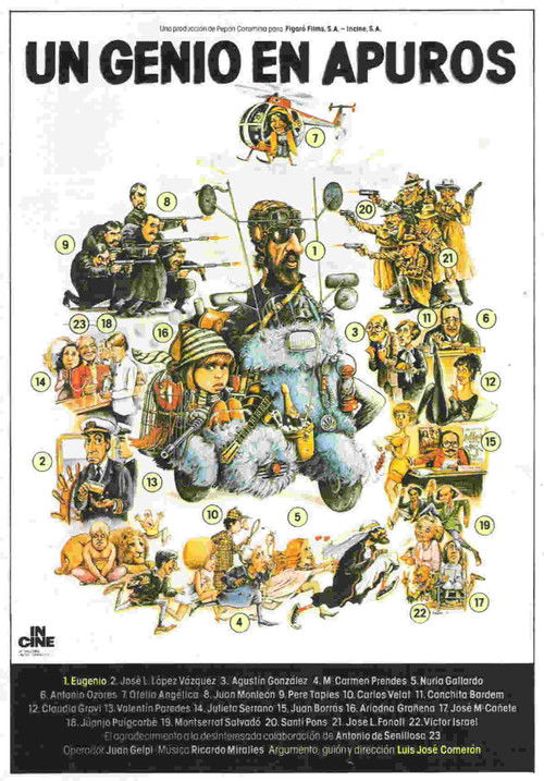 Un genio en apuros Poster