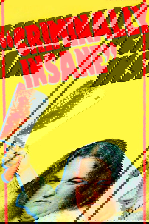 Criminally Insane Poster