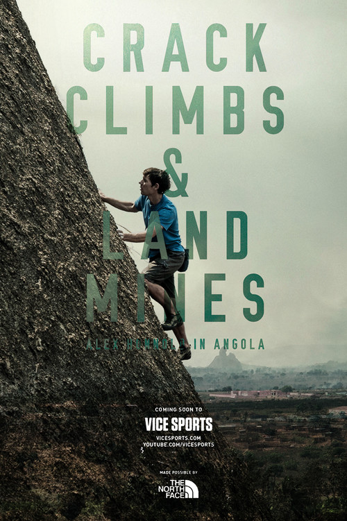 Crack Climbs and Land Mines, Alex Honnold in Angola Poster