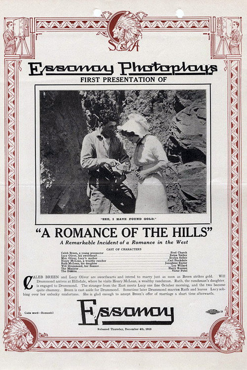 A Romance of the Hills Poster