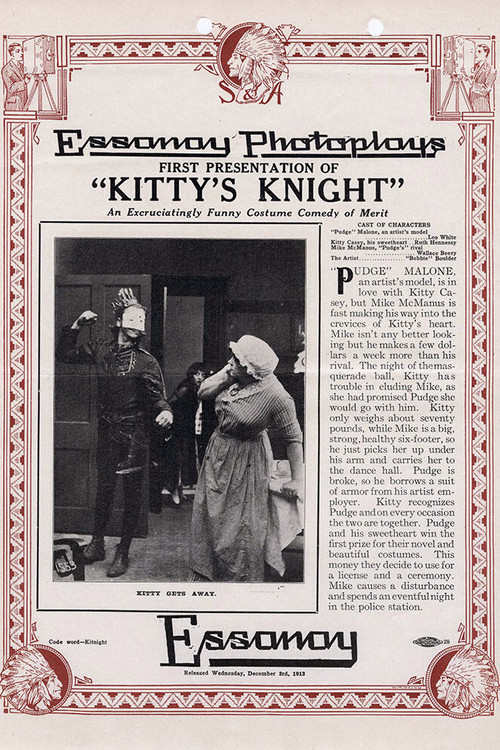 Kitty's Knight Poster