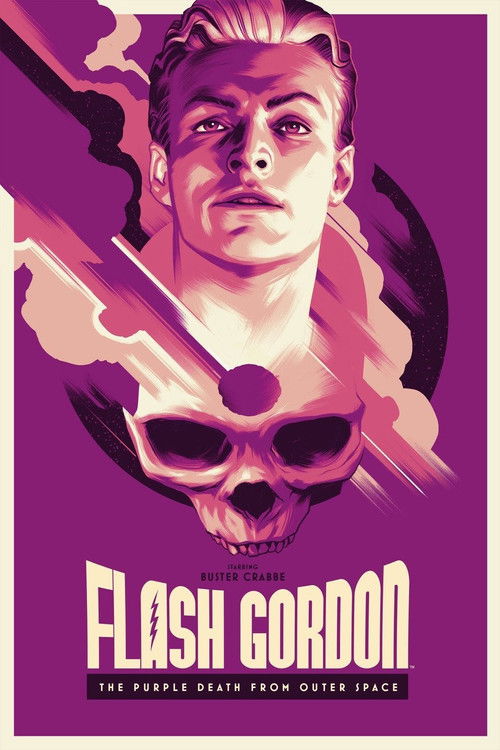 Purple Death from Outer Space Poster