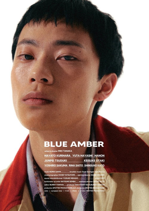 Blue Amber Poster