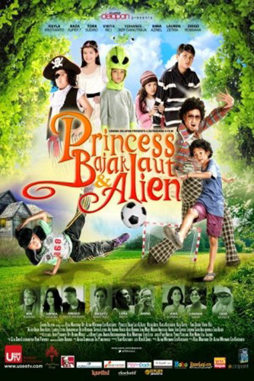 Princess, Bajak Laut & Alien Poster