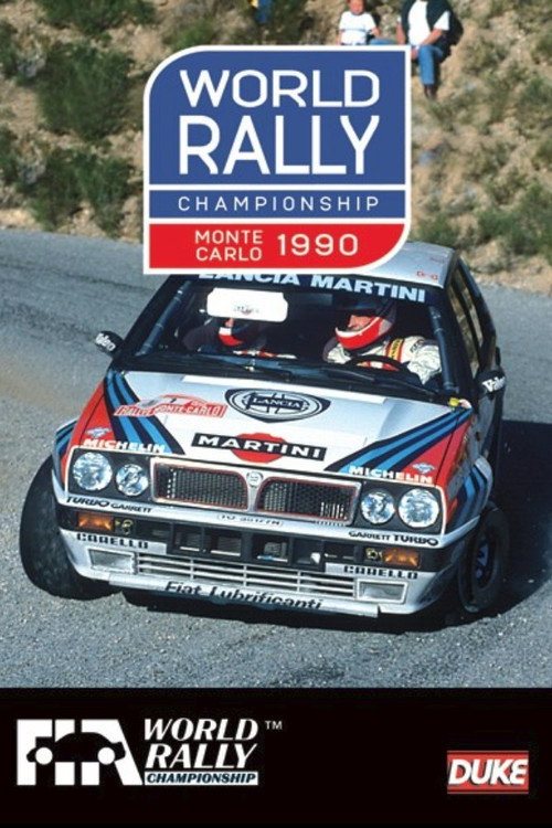 Monte Carlo Rally 1990 Poster