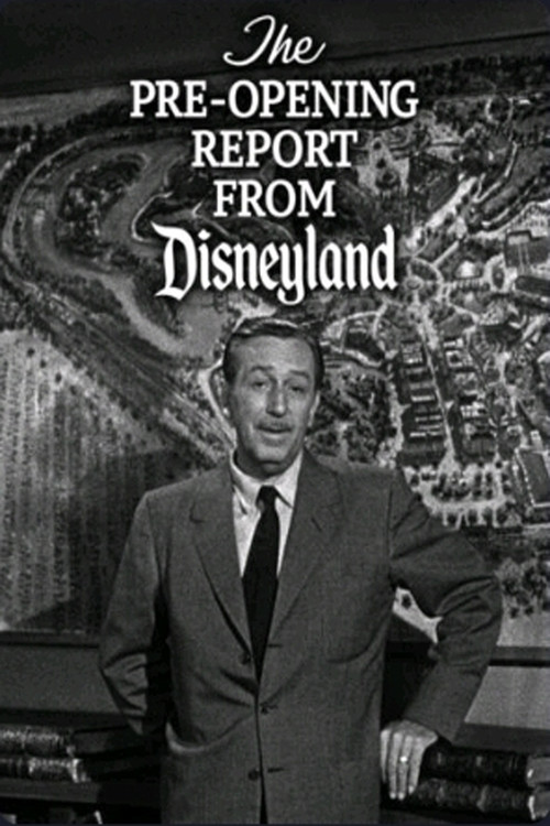 The Pre-Opening Report from Disneyland Poster