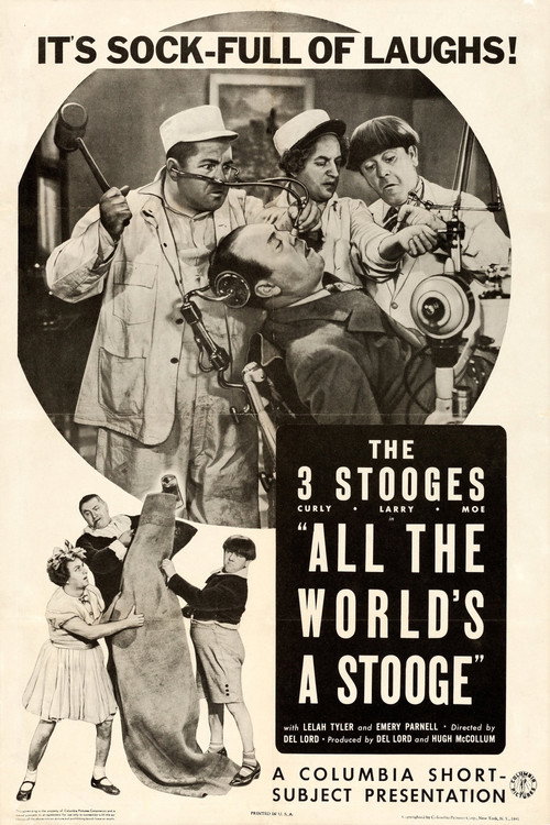 All the World's a Stooge Poster