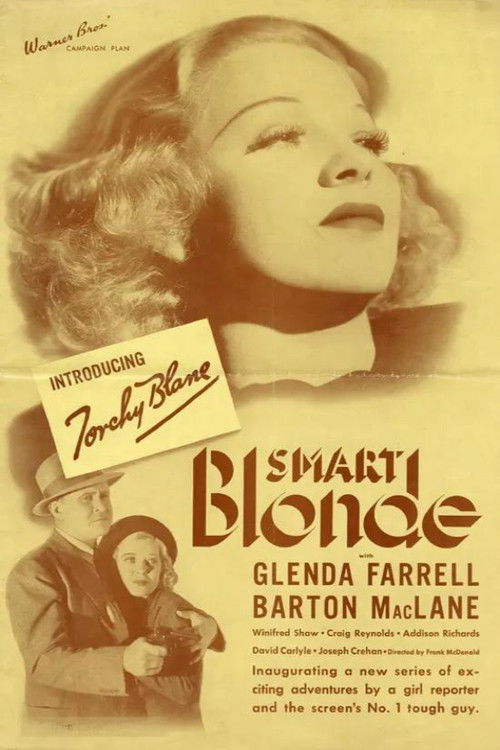 Smart Blonde Poster