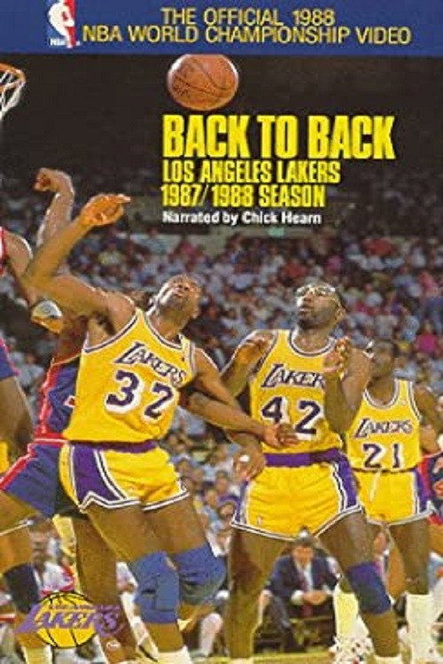 Back to Back - Los Angeles Lakers 1987-88 Season Poster