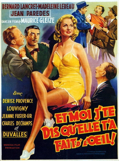 Et moi j'te dis qu'elle t'a fait d'l'oeil! Poster