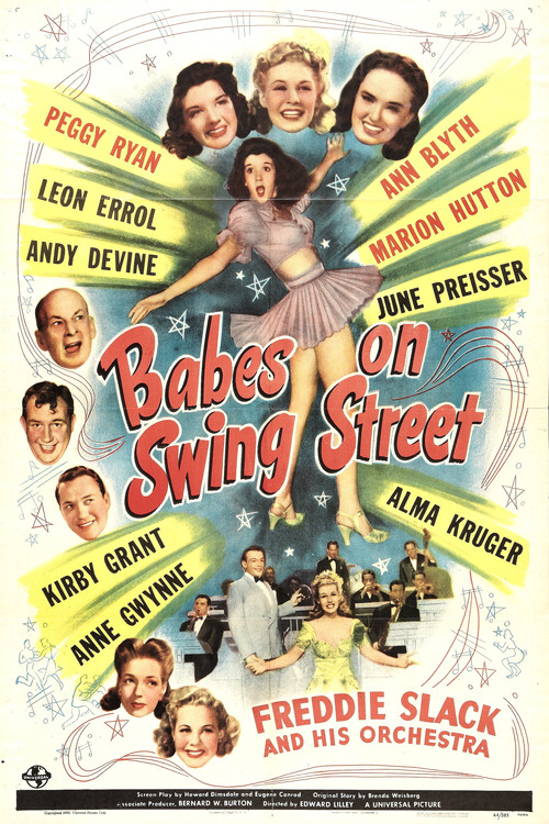 Babes on Swing Street Poster