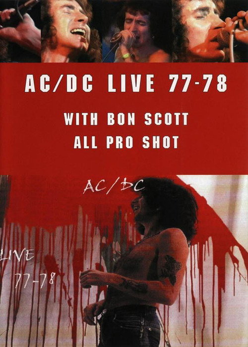 AC/DC ‎– Live 77-78 Poster
