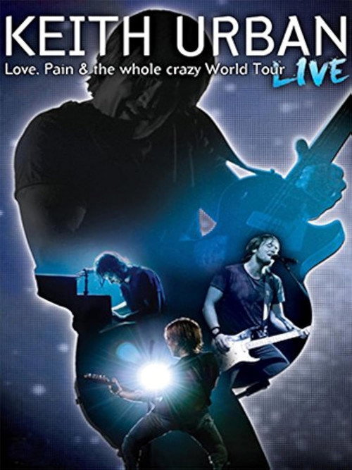 Keith Urban: Love, Pain & the Whole Crazy World Tour Poster