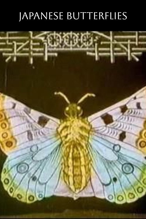 Japanese Butterflies Poster