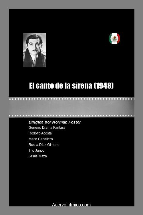 El canto de la sirena Poster