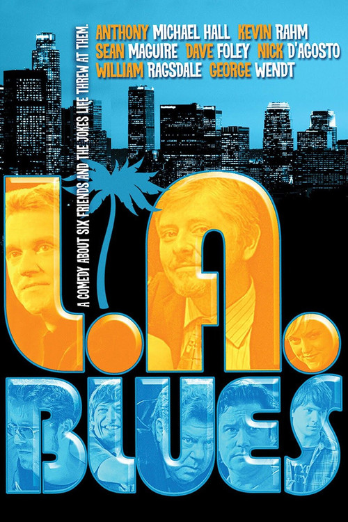 LA Blues Poster