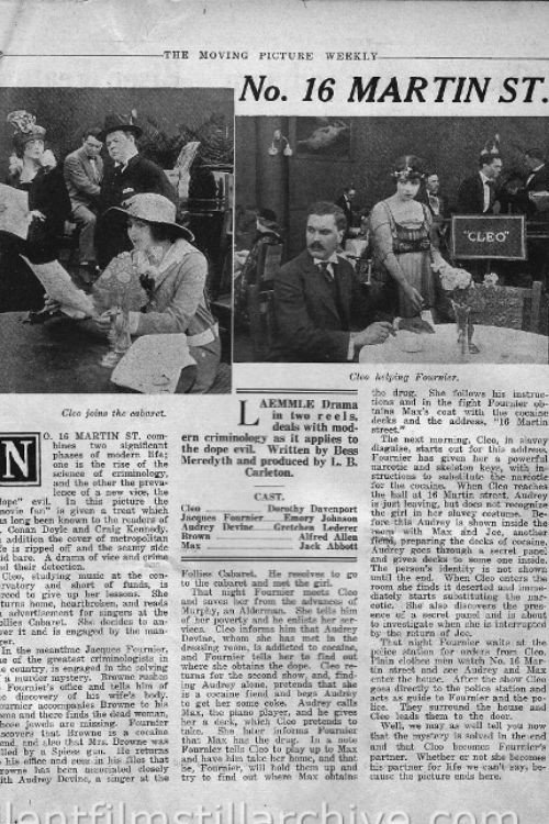 No. 16 Martin Street Poster