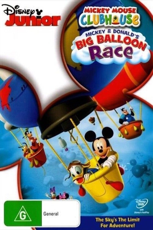 Mickey Mouse Clubhouse: Mickey and Donald's Big Balloon Race Poster