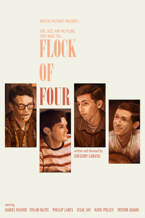 Flock of Four Poster
