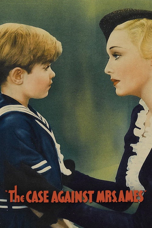 The Case Against Mrs. Ames Poster