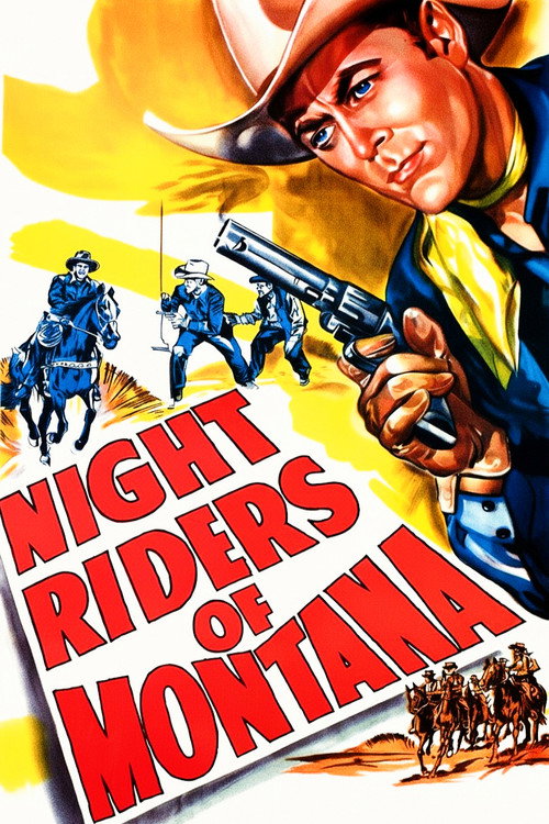 Night Riders of Montana Poster
