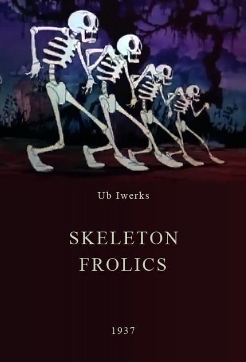 Skeleton Frolic Poster