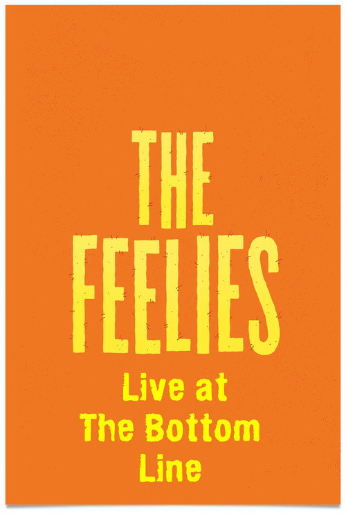 The Feelies: Live at The Bottom Line Poster