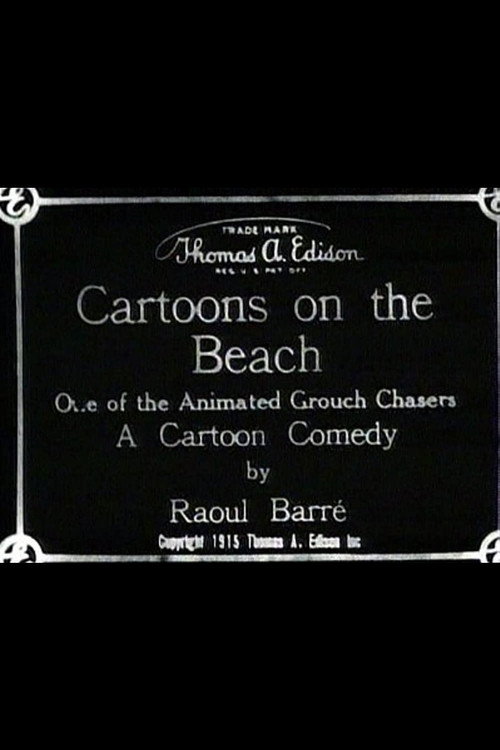 Cartoons on the Beach Poster