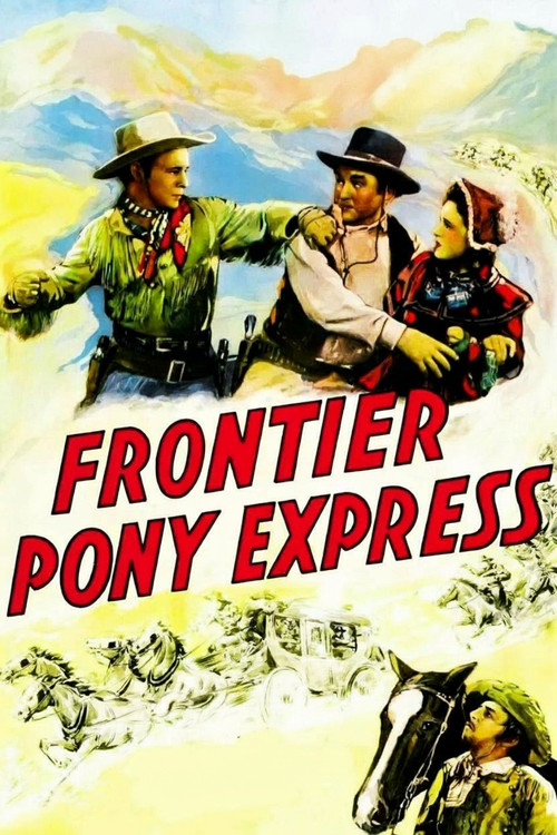 Frontier Pony Express Poster